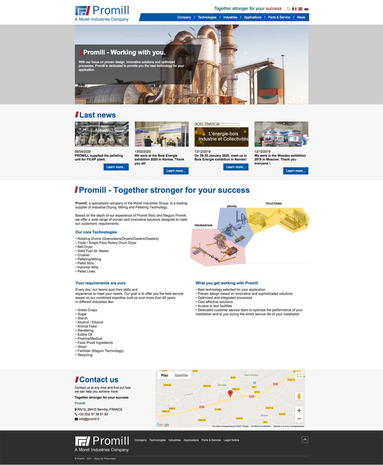 precurseur-site-internet-promill-accueil